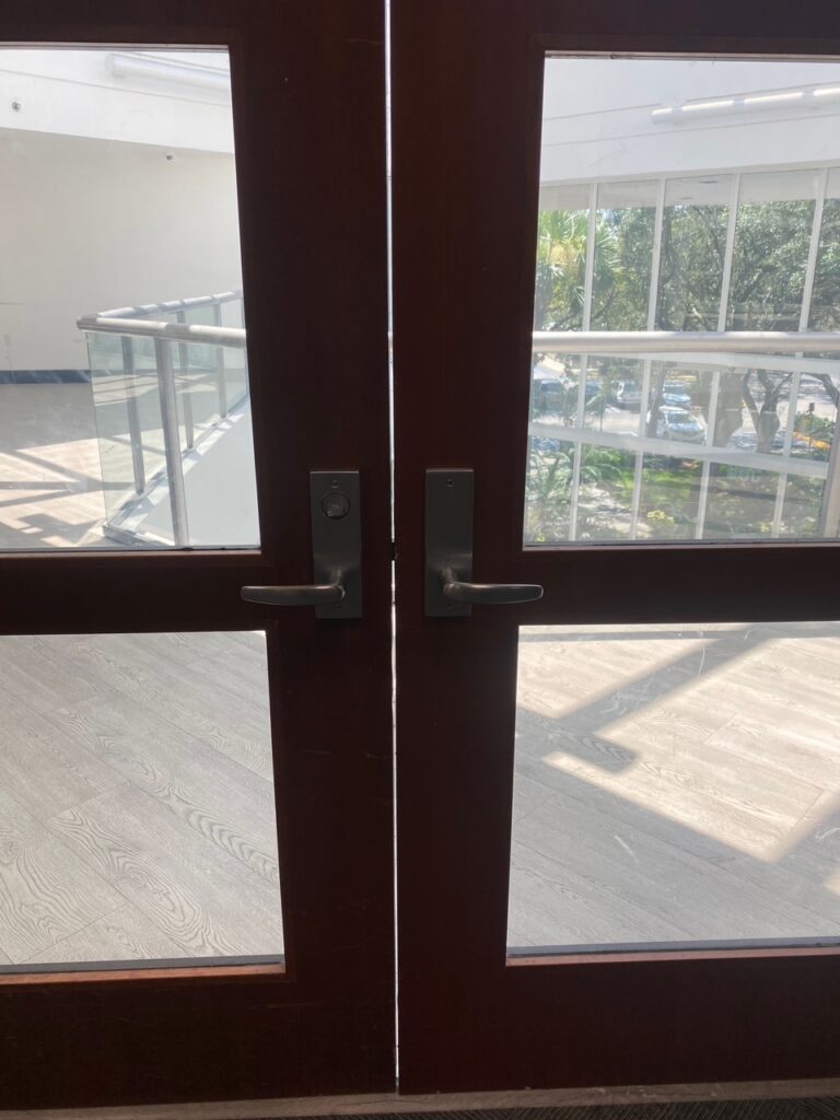 High-security security upgrade featuring a Schlage Grade 1 Mortise Lockset (L9453P) installed by 24/7 Super Locksmith. Our Local Locksmith in Boca Raton, FL providing expert Lock Repair in Delray Beach, FL for premium residential and commercial properties.